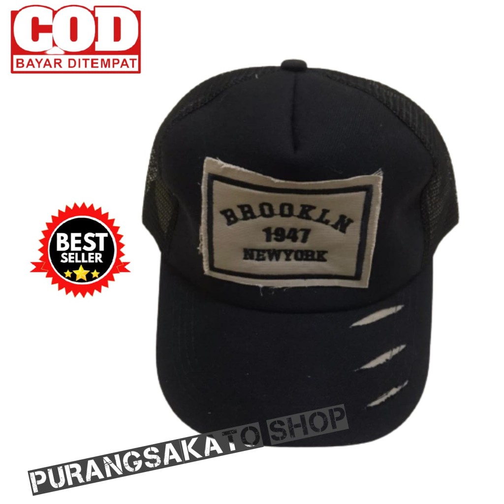 TOPI TRUCKER JARING SOBEK PREMIUM TOPI PRIA WANITA KEKINIAN_PURANGSAKATO SHOP