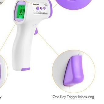 Non contact Infrared Thermometer non kontak termo gun infrared thermometer gun AIQURA AD-801
