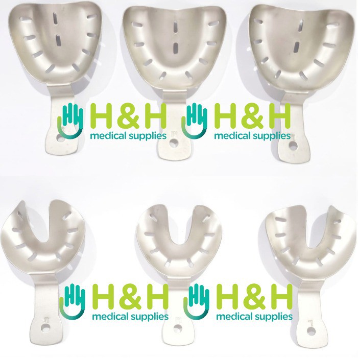 Sendok Cetak Edentulous / Sendok Cetak Gigi / Edentulous Teeth Tray