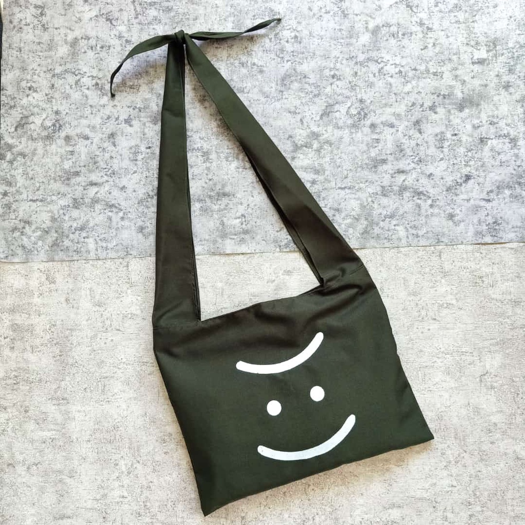 Ready stock BAD BUDDY series Adjustable totebag Talia raikantopeni thailand tote tsuno Bag Sablon ( pakai resleting ) || Kiiyoomii ||