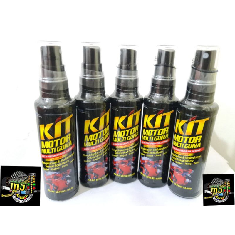 KIT MOTOR MULTIGUNA SPRAY PUMP SEMPROT MURAH KEMASAN 100 ML MELINDUNGI MENGKILAPKAN BODI MOTOR MOBIL