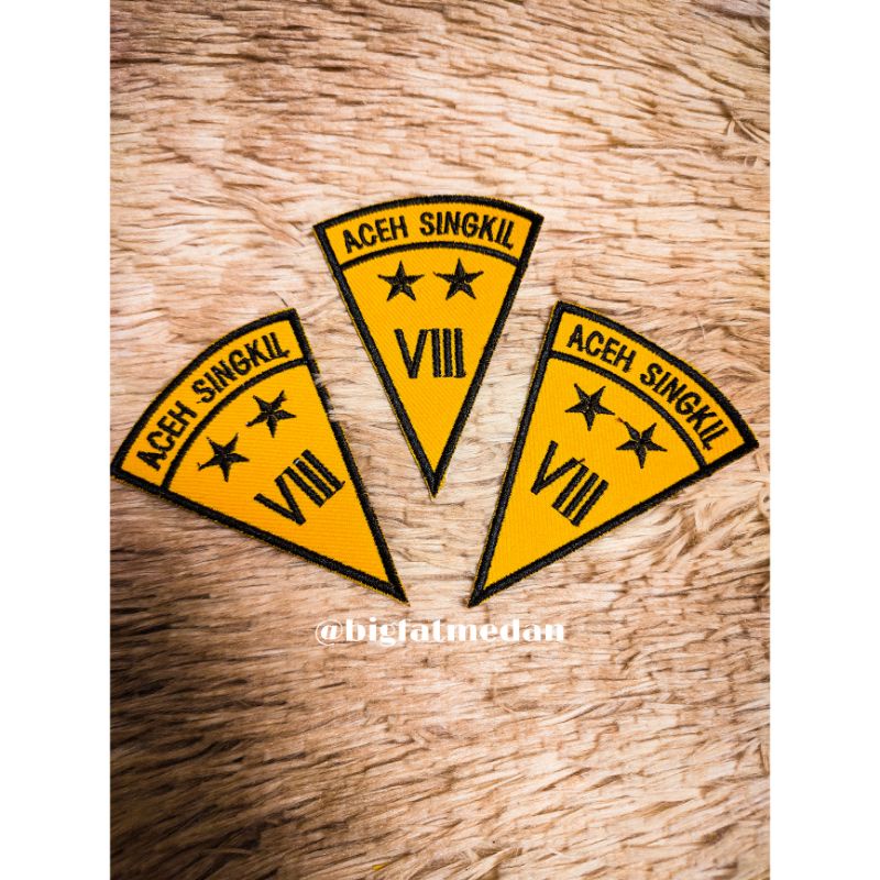 Patch Logo Bordir Logo Emblem Kelas 8 Shopee Indonesia