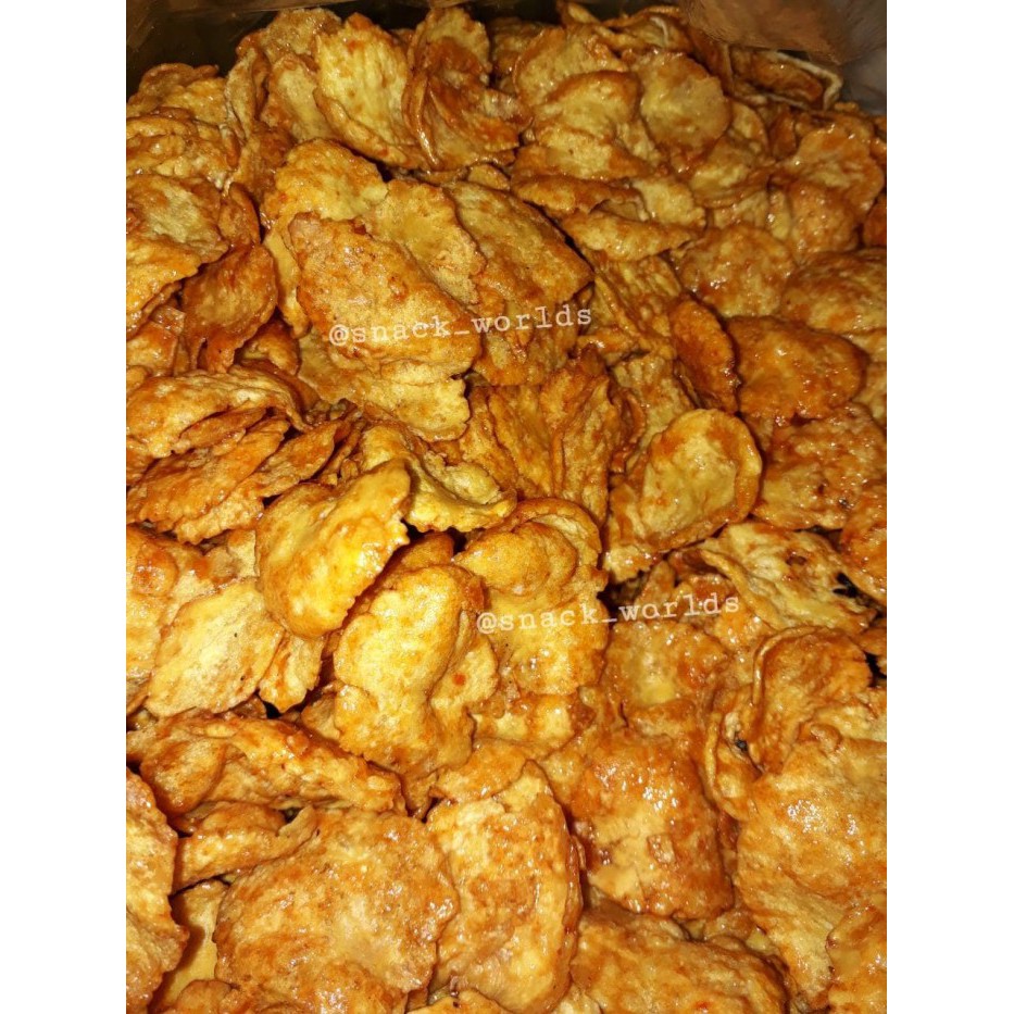 

Dijual 250gram (1/4kg) Keripik Emping Pedas Manis Utuh ( Balado ) jakarta Spesial