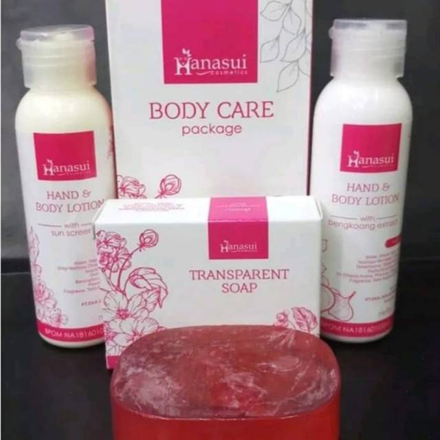 Hanasui body care 1 paket