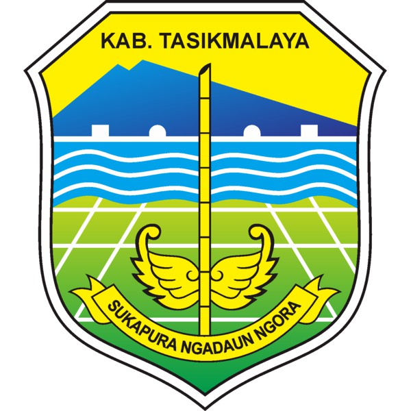Jual Bordir Murah Logo Emblem Kabupaten Tasikmalaya Bordir Komputer