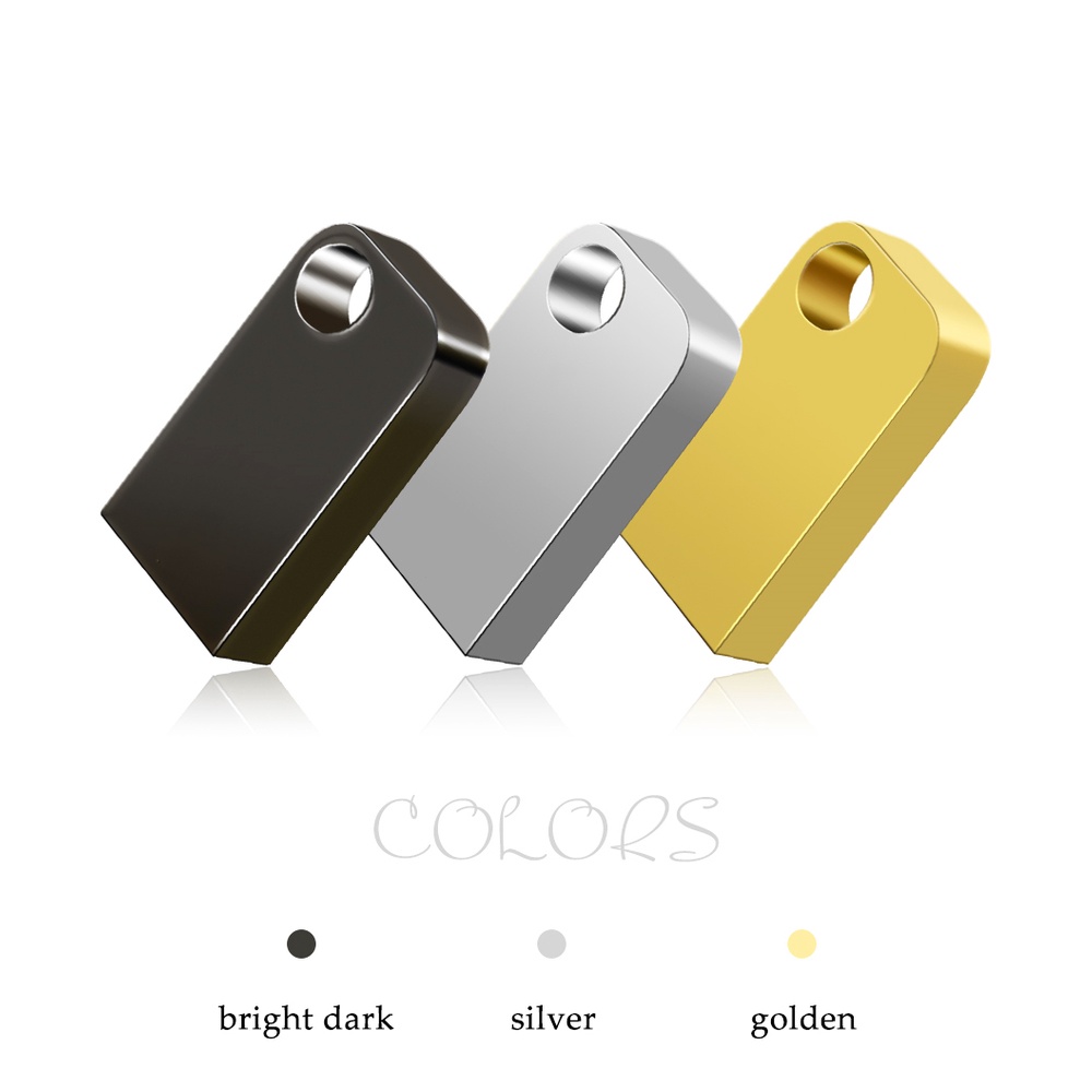 Flash Disk USB Mini High Speed Portable 4GB / 8GB / 16GB / 32GB / 64GB / 128GB Warna Hitam / Silver / Emas