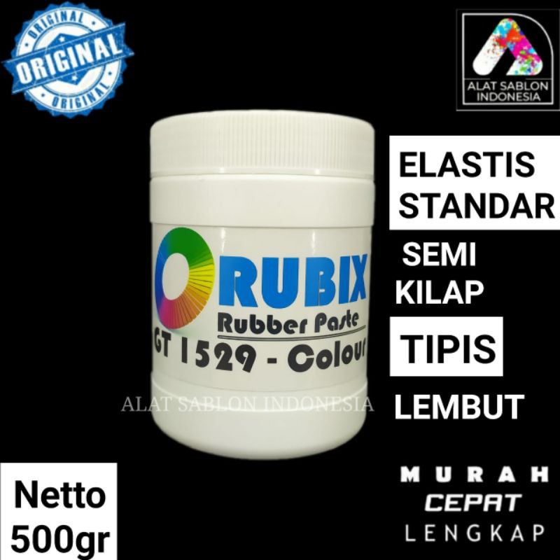 TINTA SABLON RUBBER GT 1529 RUBIX COLOUR 500GR