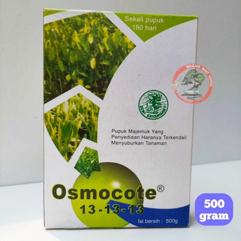 Pupuk Osmocote 13 13 13 TE 500 GRAM Kemasan Pabrik Dekastar Seimbang