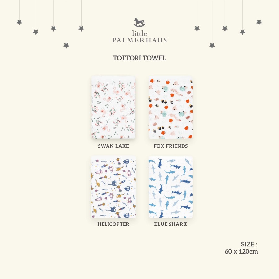 Little Palmerhaus Tottori Baby Towel (Handuk Bayi)-1