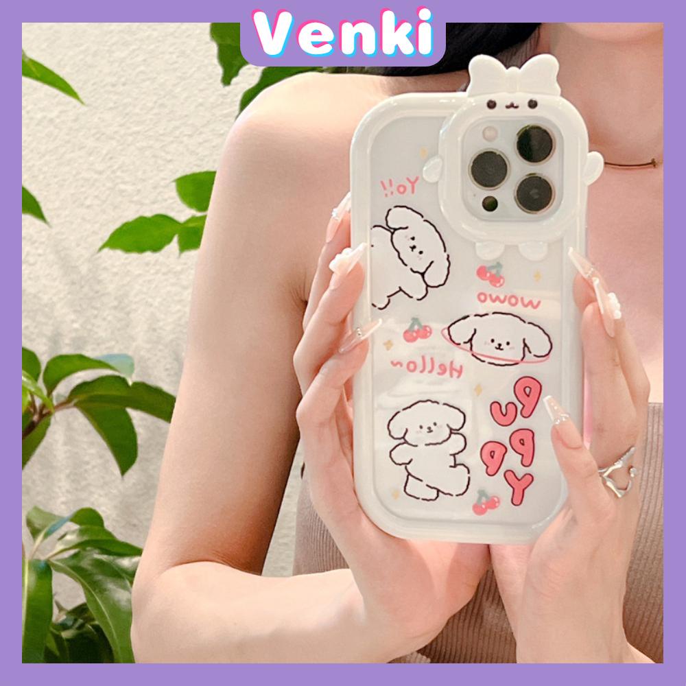 iPhone Case Silicone Soft Case Clear Case Airbag Shockproof Protection Camera Shiny Feel Bear Cute Cartoon Compatible For iPhone 11 Pro Max 13 Pro Max 12 Pro Max 7Plus xr XS Max