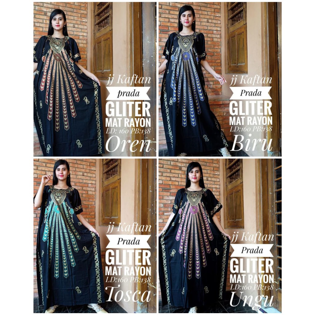 SB Collection Kaftan Refiana Maxi Jumbo Wanita