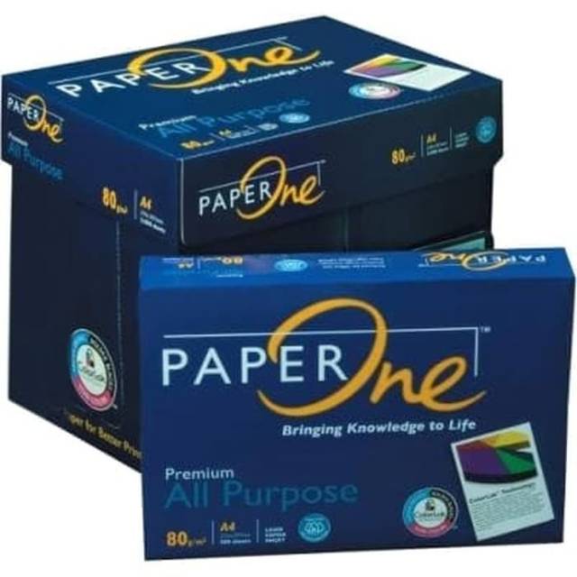 

Kertas HVS A4 80gr Paper One /dus