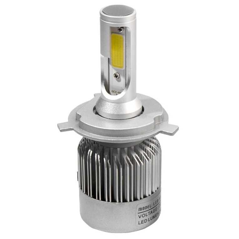 Lampu Mobil LED H4 2 COB 2PCS Superbright white