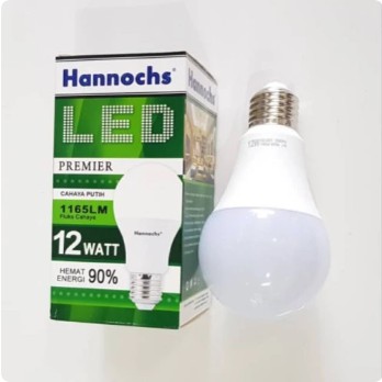 HANNOCHS PREMIER 12 WATT / LAMPU BOHLAM LED 12 WATT / LAMPU LED / LAMPU HANNOCHS / BOHLAM