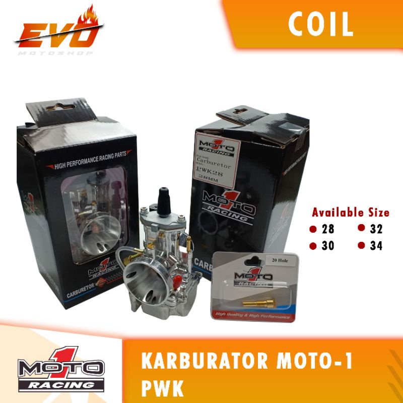 CARBU KARBU PWK 28 / 30 / 32 / 34 MOTO 1 RACING ORIGINAL CARBURATOR KARBURATOR