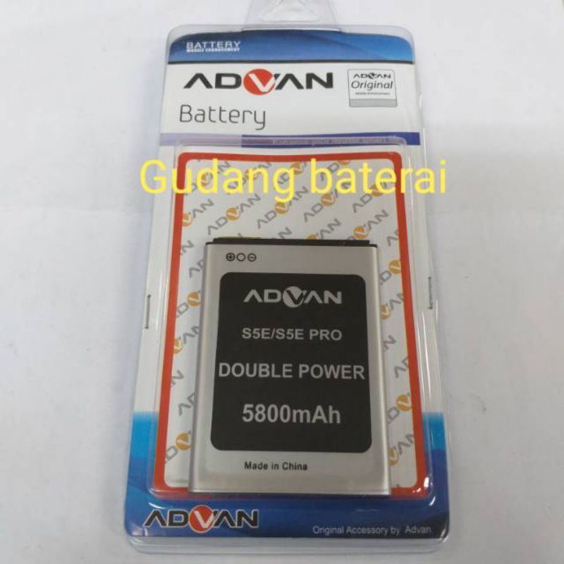 Baterai Advan S5E/S5E pro