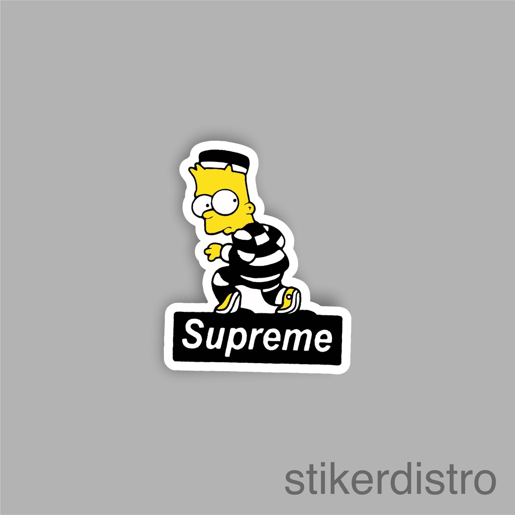 

Stiker Sticker Supreme simpson Case Phone Logo Brand Band Aesthetic Journal Termurah Clothing Basic Casing Stripping Tempel Label Merk Dinding Graftac Vinyl High Quality