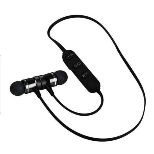 Magnet Sport Bluetooth Headset Super Bass Fitness Olahraga Sport