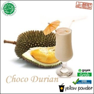 

Bubuk Minuman Coklat rasa Choco Durian 1 Kg / Choco Durian Chozo