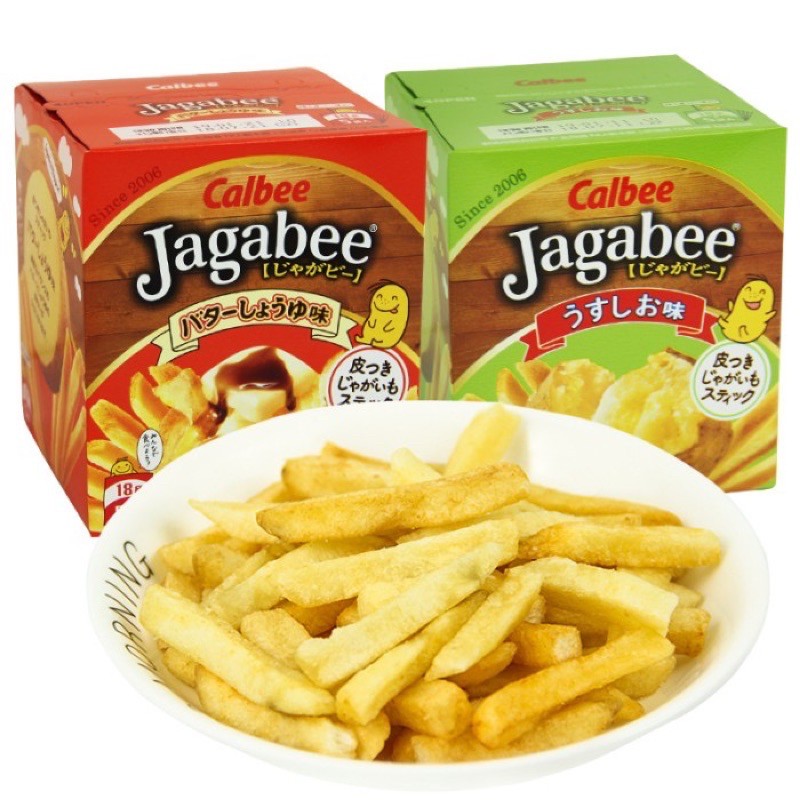 

Calbee Jagabee Original / Taro / Spicy / Butter Soy Sauce / Light Salt Potato Stick Japan 80 gr