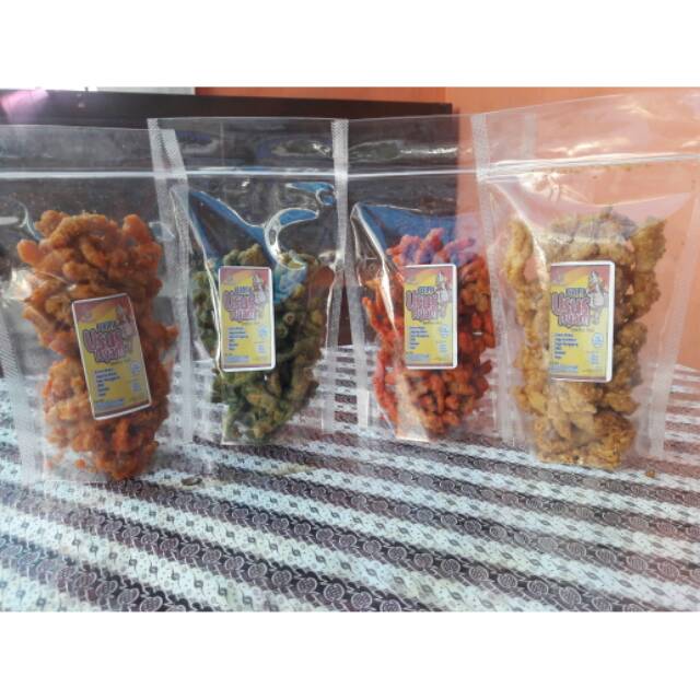 

Keripik Usus Ayam Tepung Aneka Rasa 100 gr Murah (Ilham Berkah Mart)