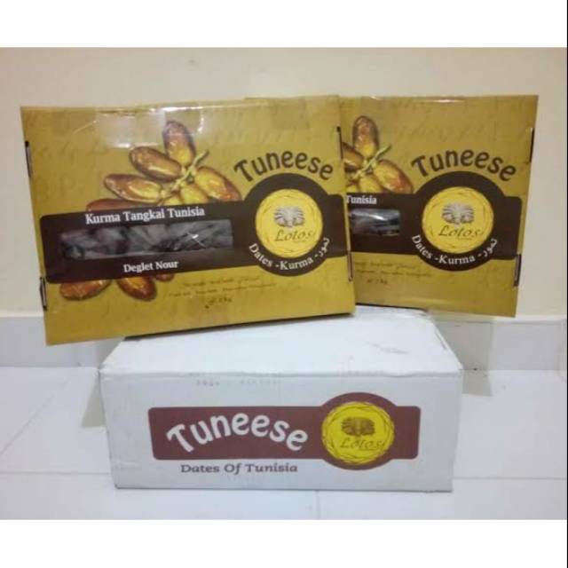 Kurma Tunesse, Tunisia Tangkai 2 Kg