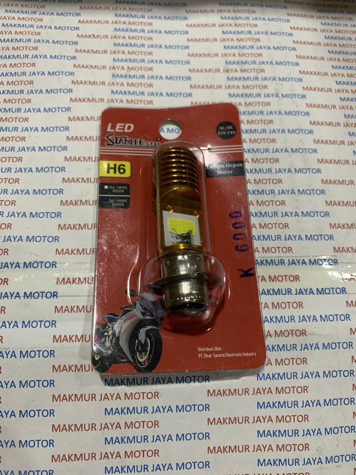 Bohlam, Lampu LED Bebek, Matic AC / DC 12V 6000K Putih Stanlee Star