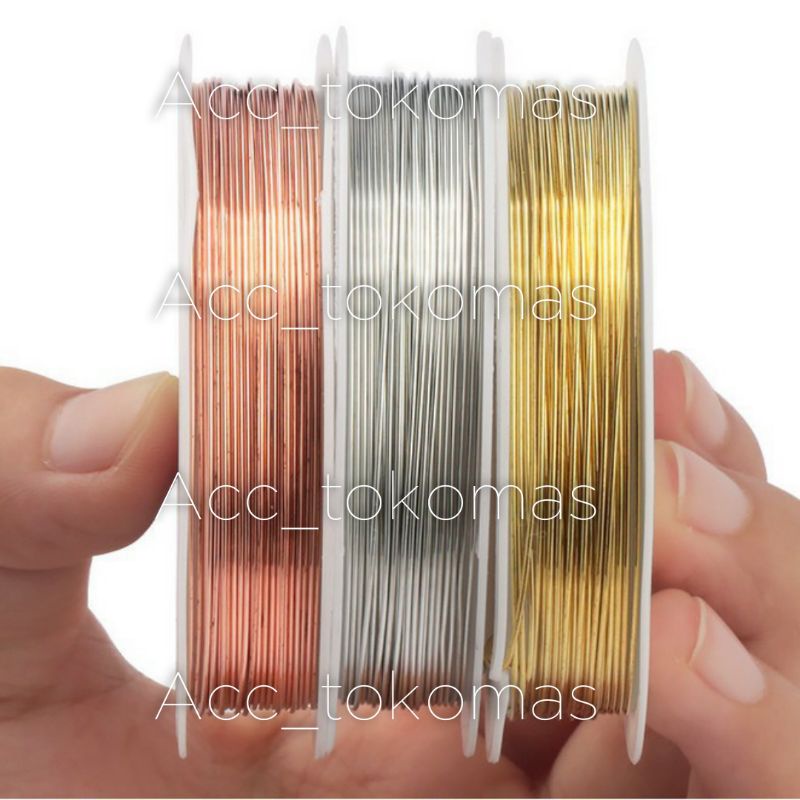 Kawat Tembaga Aksesoris 0.3 0.4 0.5mm