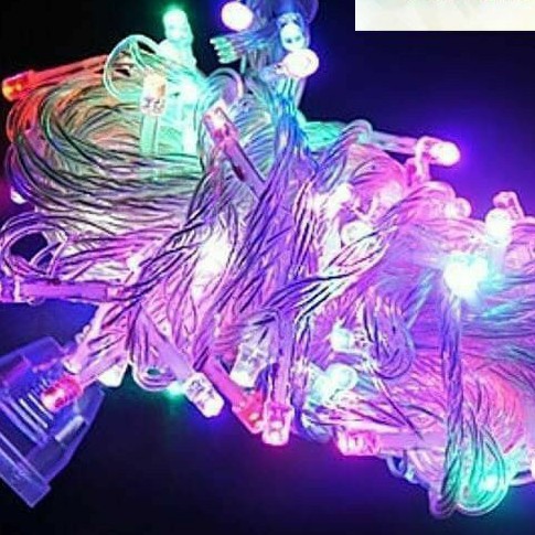 LAMPU TUMBLR 7 WARNA / LAMPU NATAL RAINBOW/ LAMPU TUMBLR