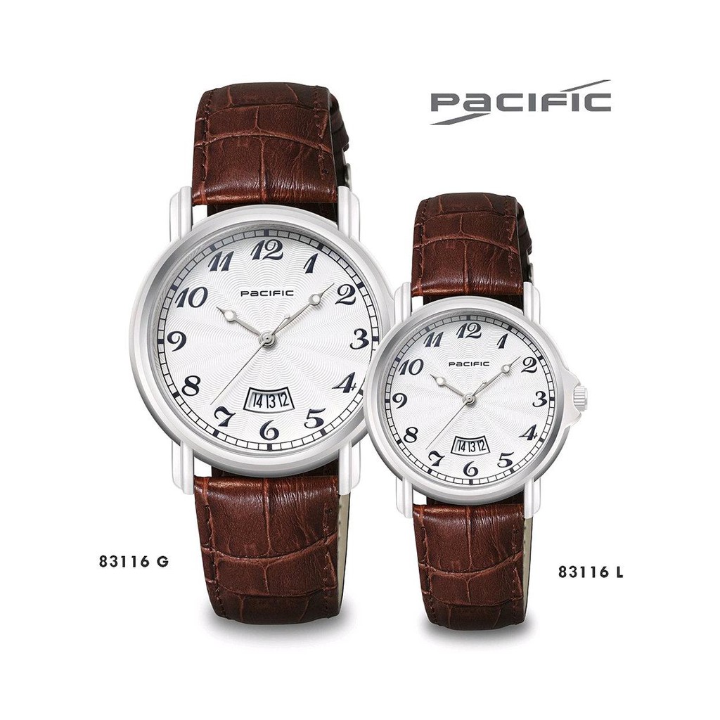 MURAH Jam Tangan Couple pacific 83116