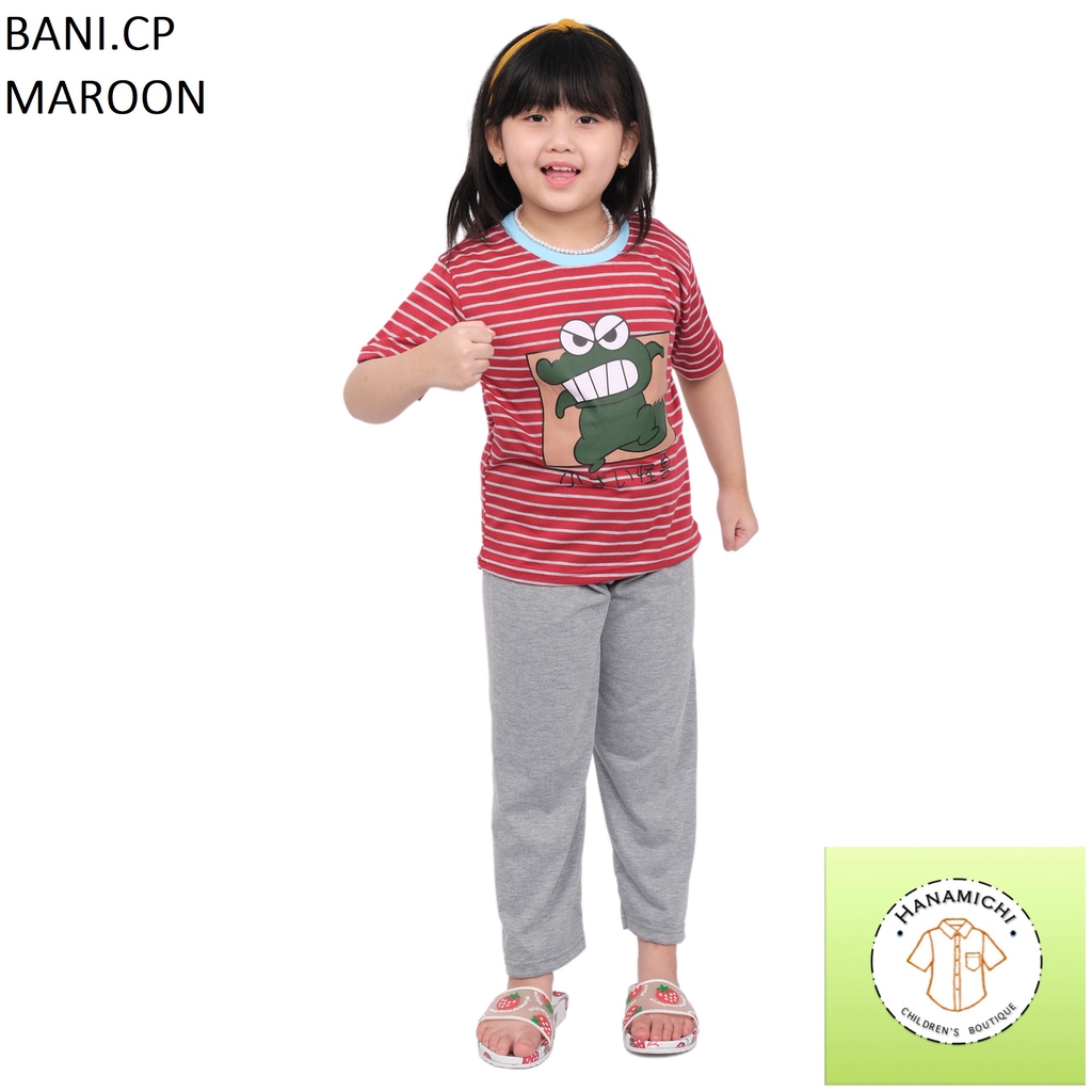 Hanamichi BANI.CP Baju Tidur Anak Lengan Pendek