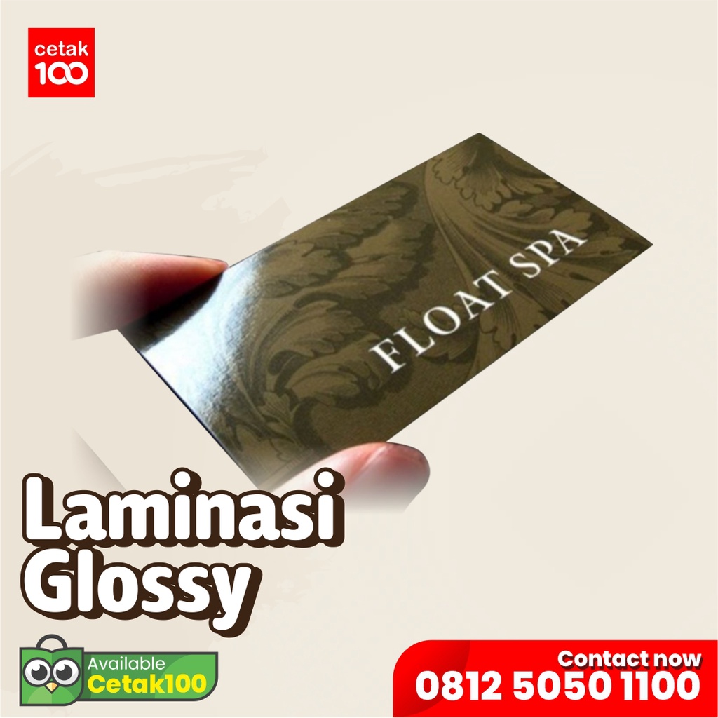 

Laminasi glossy dan doff