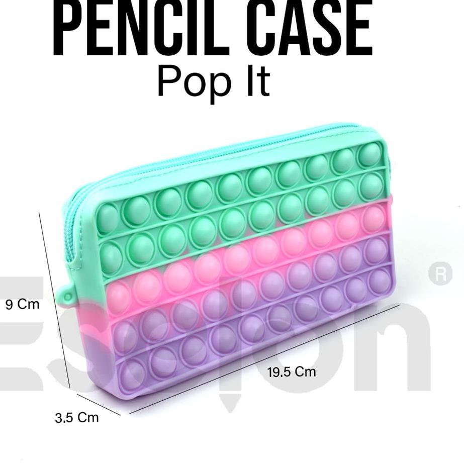 

Kekinian - Tempat Pensil POP IT / Kotak Pensil POP IT Pastel Colors !!