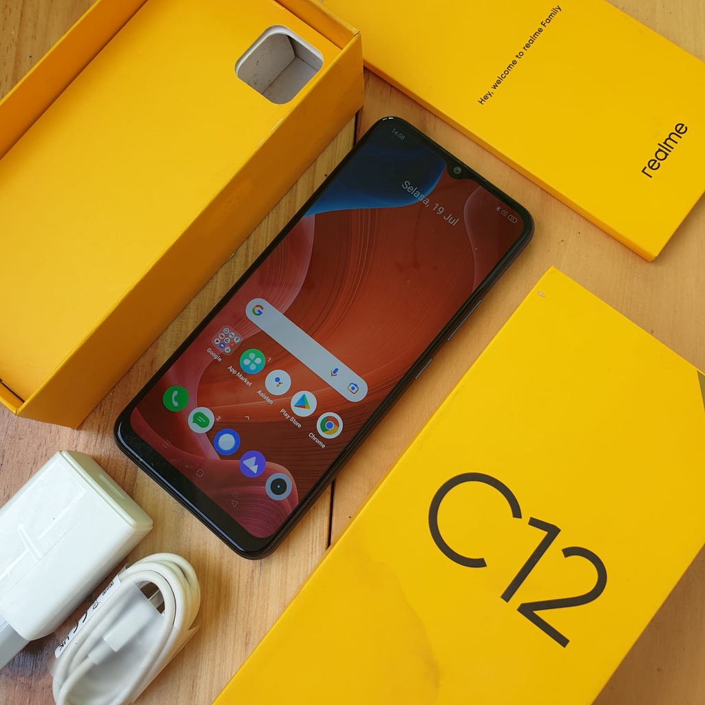 REALME C12 SECOND 3/32GB HANDPHONE SECOND HP SEKEN HP BEKAS HP MURAH