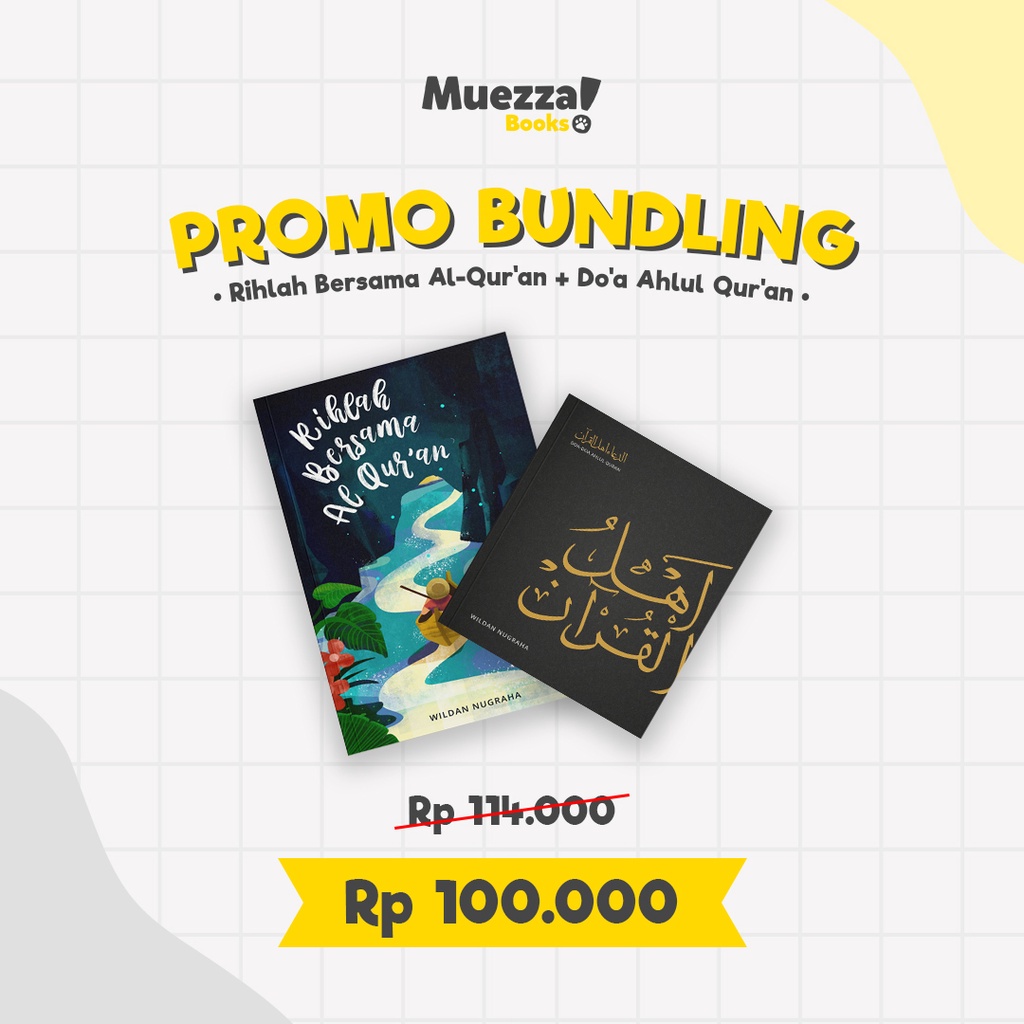 PROMO BUNDLING - Buku Rihlah Bersama Al-Qur'an & Do'a Ahlul Qur'an