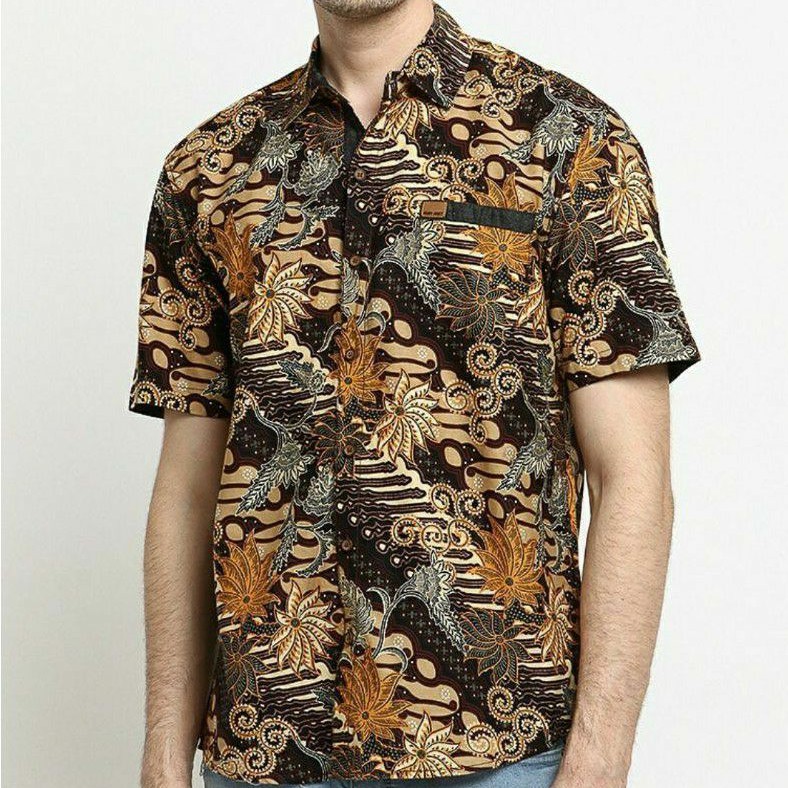 Kemeja Batik Pria - FRDY JKRT Kantata Men Modern Batik Shirt