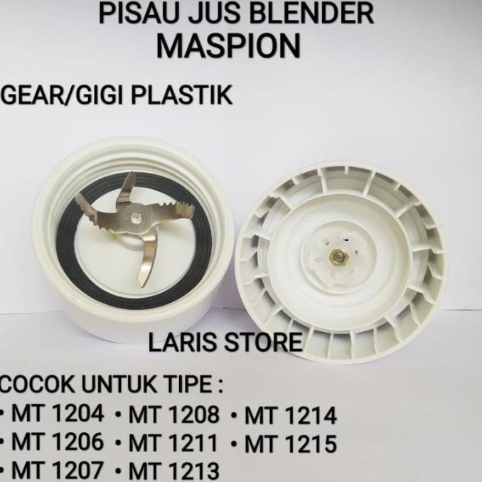 ] Mounting Pisau Jus Blender Maspion Gear Plastik MT 1204 MT 1206 MT