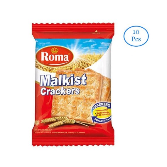 

Roma Malkist Crackers 27gr RENCENG 10sachet