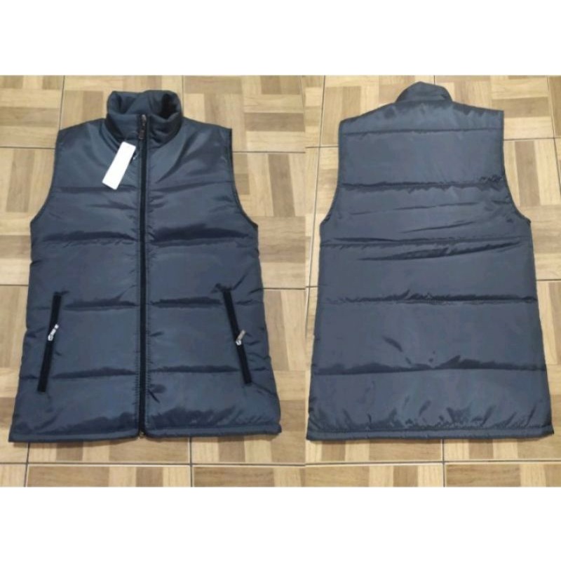jaket rompi pria/jaket rompi tebal/ jaket rompi anti angin