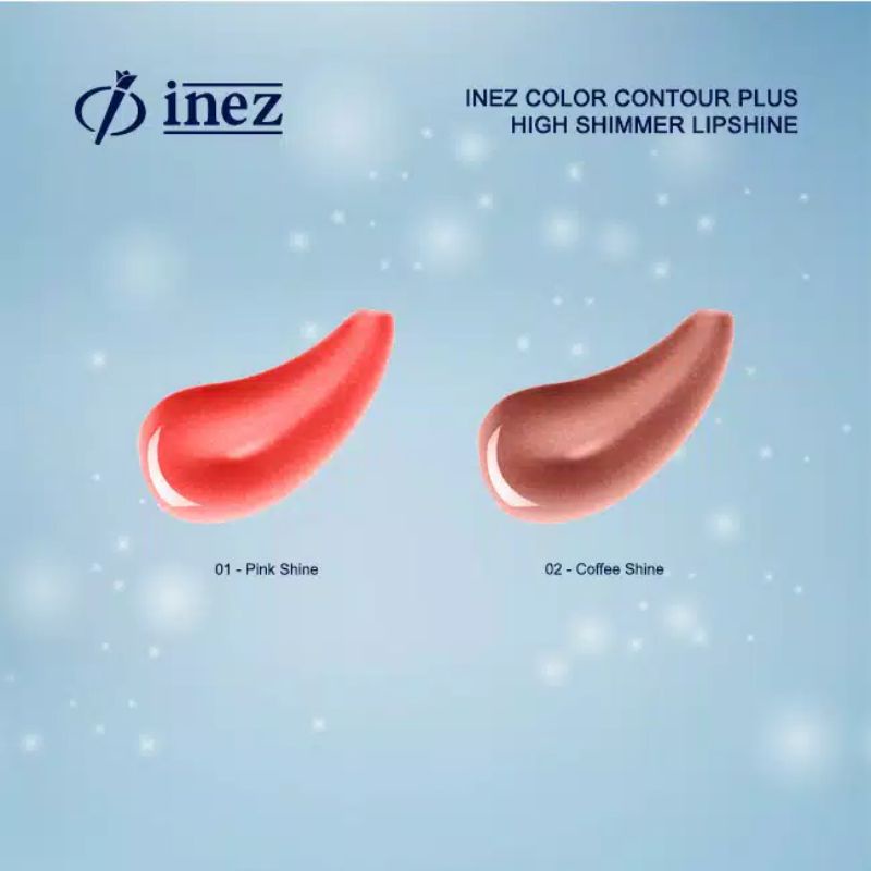 INEZ Color Contour Plus High Shimmer Lipshine - Pink Shine