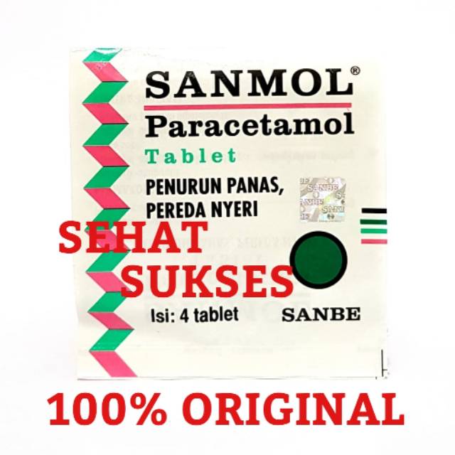 Sanmol Tablet - Isi 4 Tablet