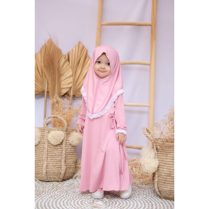 COD / Gamis Anak Khadijah Usia 6 bln- 2 th premium