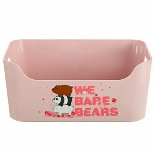 Miniso Kotak penyimpanan We Bare Bears storage box organizer