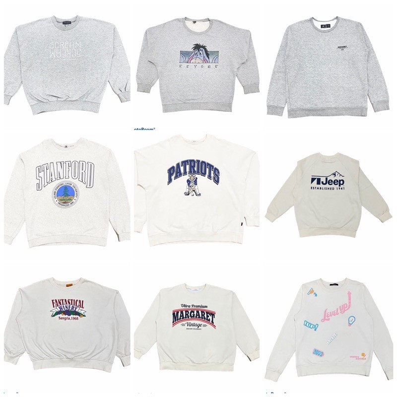 THRIFT CREWNECK / CREWNECK SECOND PART 1