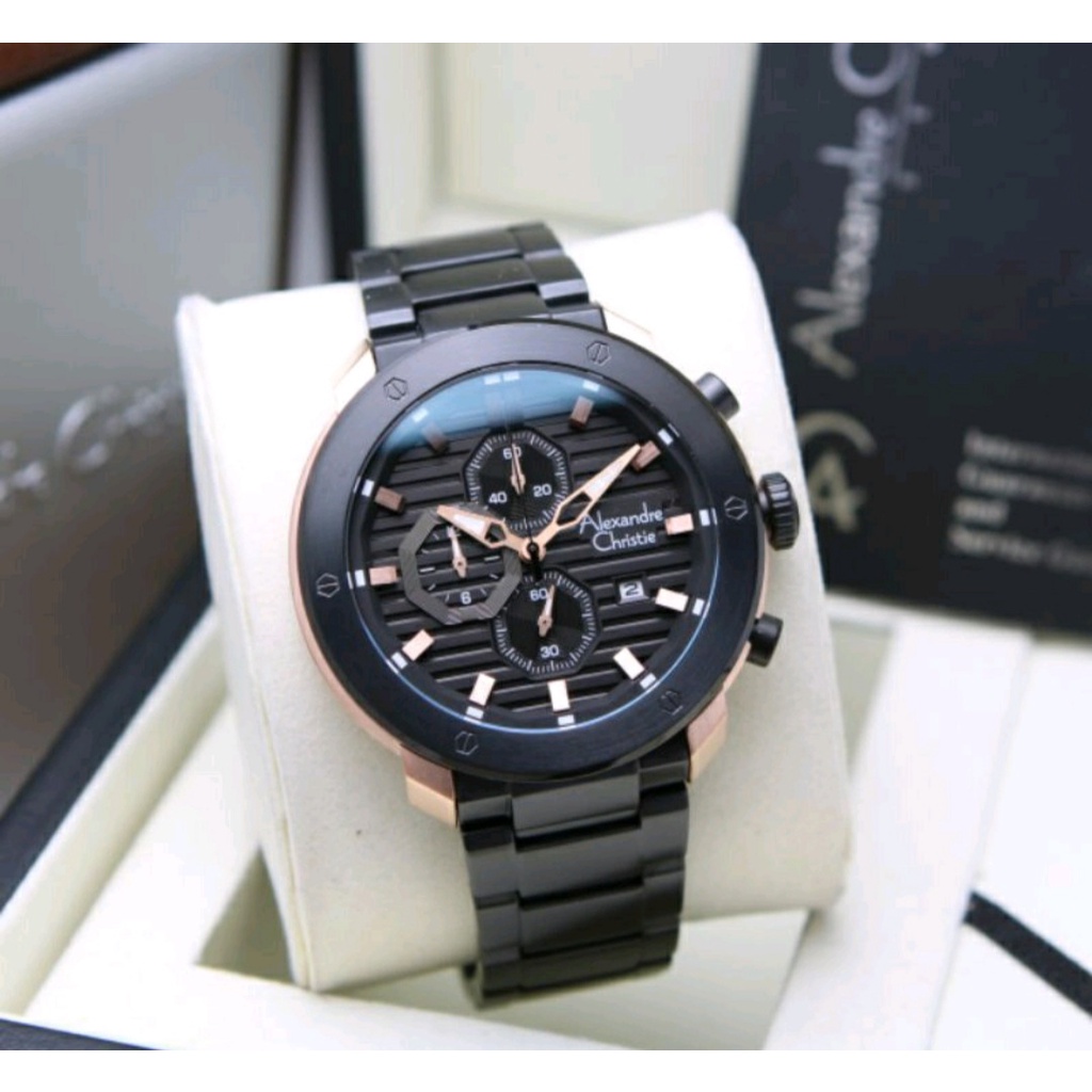 Alexandre Christie Ac 6626 Jam Tangan Pria Original Garansi Resmi 1 Tahun