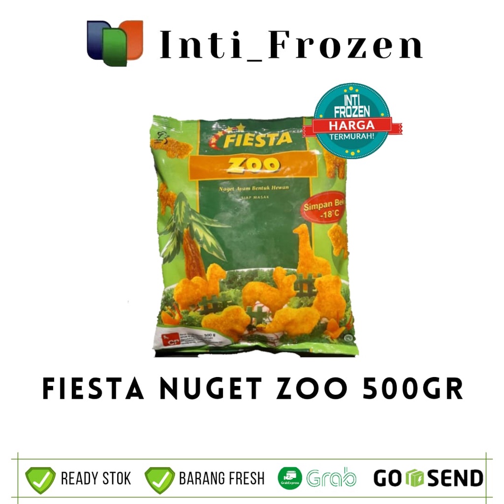 

FIESTA NUGGET CHIKEN ZOO 500 GR