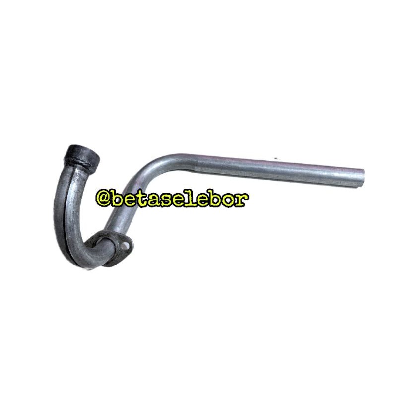 LEHER KNALPOT SCRAMBLER TEBAL MOTOR BEBEK GRAND VEGA JUPITER