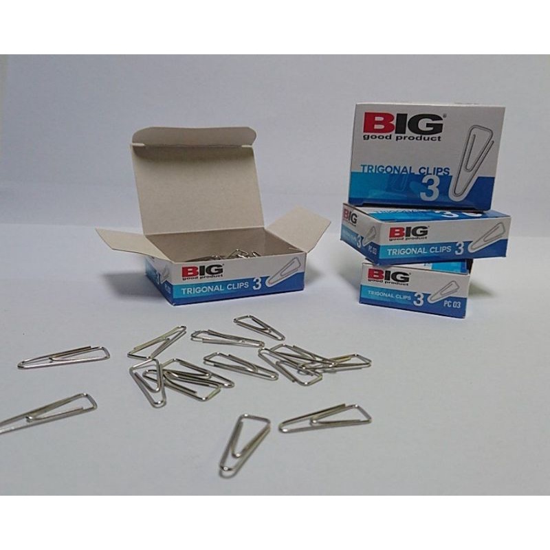 

BIG Trigonal Clips 3 PC 03 -Penjepit Kertas bentuk segitiga-