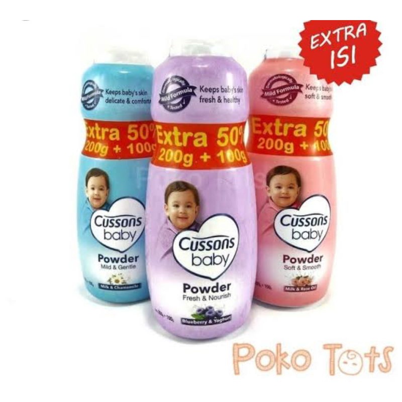 BEDAK TABUR BAYI CUSSON