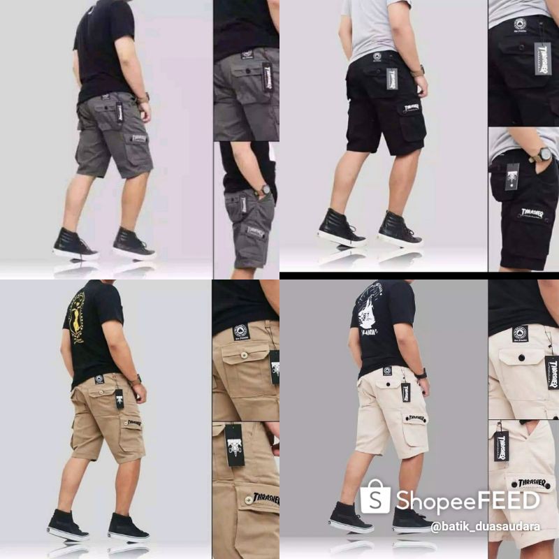 Celana Cargo Pendek PDL Celana Pendek pria